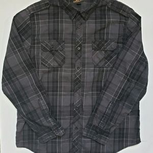 Mens Helix Long Sleeve Button Down Shirt